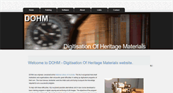 Desktop Screenshot of dohm.com.au